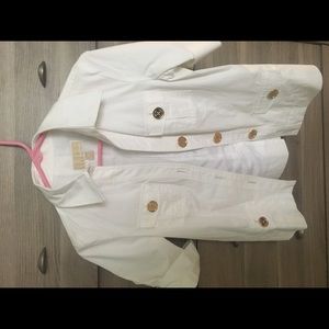 Michael Kors Short Sleeve Blazer